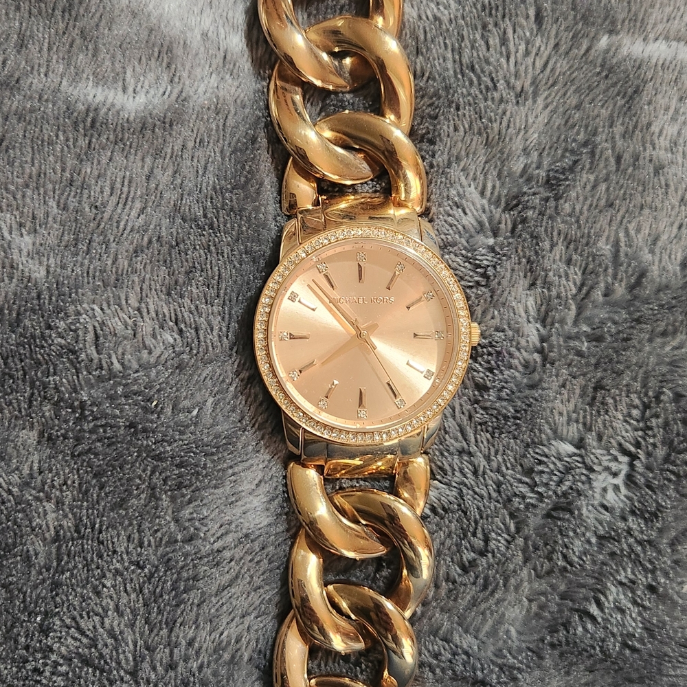 Michael Kors Gold Chain-Link Women's Watch